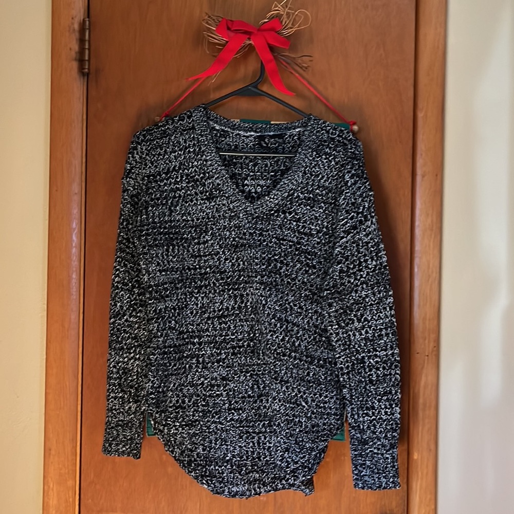 Ultra Flirt lightweight knit v-neck sweater